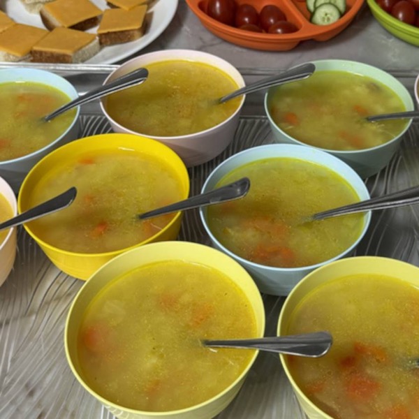 Гороховый суп с курицей